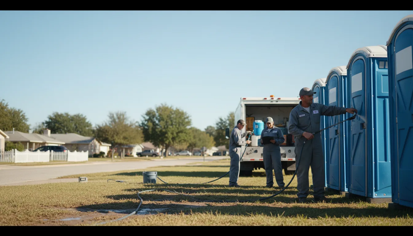 Long-Term Portable Toilet Rental in Davis Junction, IL near me